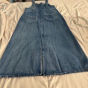 Women's Classic Blue Denim Overalls